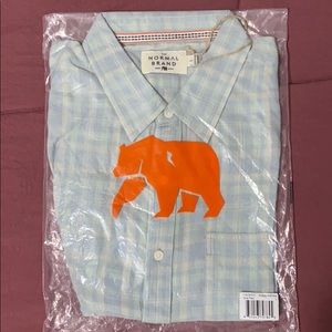 Short Sleeve Men’s Casual Button Down Shirt